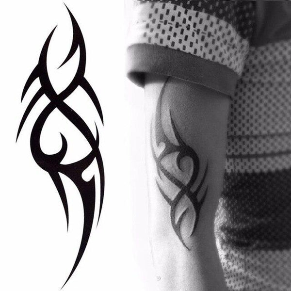 3D mechanical arm fastening nut tattoo sticker for men arm hand body warterproof Temporary Tattoo tatuagem