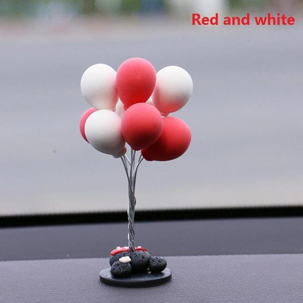 New Style Car Decoration Balloon Cute Cartoon Car Mini Balloon Automobile Auto Interior car-styling