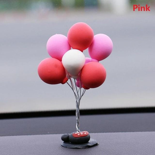 New Style Car Decoration Balloon Cute Cartoon Car Mini Balloon Automobile Auto Interior car-styling