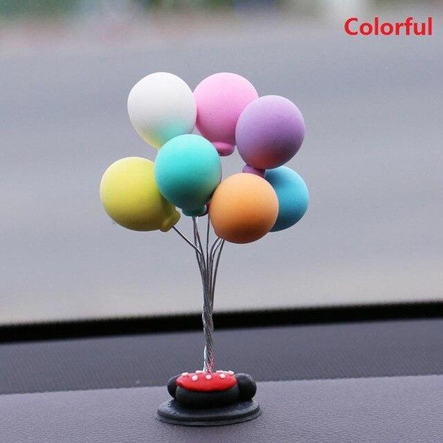 New Style Car Decoration Balloon Cute Cartoon Car Mini Balloon Automobile Auto Interior car-styling