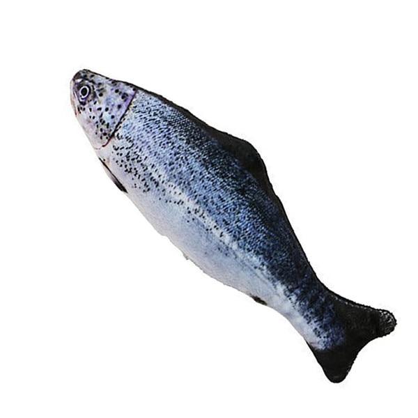 Cat Toys Creative 3D Artificial Fish Plush Sleeping Cushion Cat Scratch Board Scratching Post Catnip Pet Cat Playing Toys