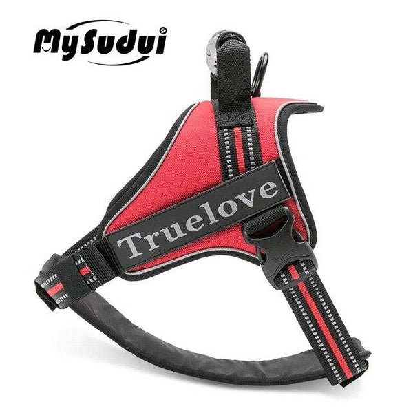 MySudui Truelove Large Dog Harness Vest Reflective Chihuahua Large No Pull Tactical Small Pet Dog Vest Harness Pet Harness Vest