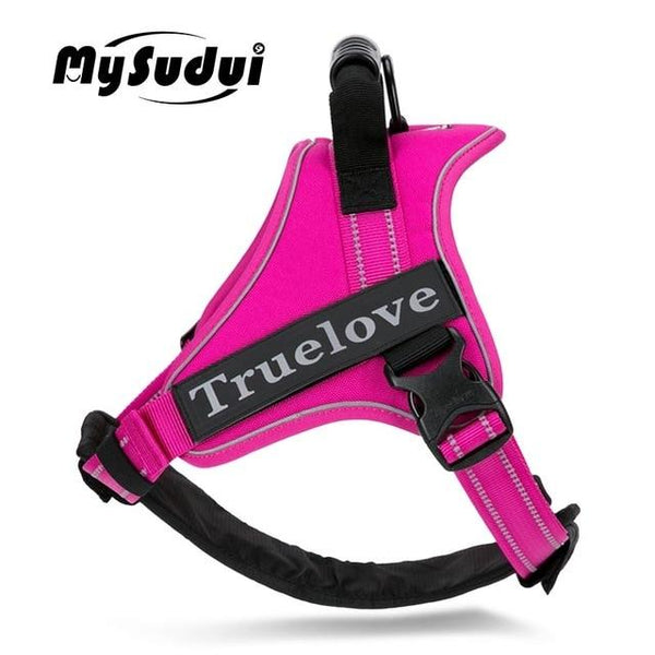 MySudui Truelove Large Dog Harness Vest Reflective Chihuahua Large No Pull Tactical Small Pet Dog Vest Harness Pet Harness Vest