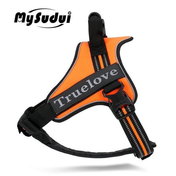 MySudui Truelove Large Dog Harness Vest Reflective Chihuahua Large No Pull Tactical Small Pet Dog Vest Harness Pet Harness Vest