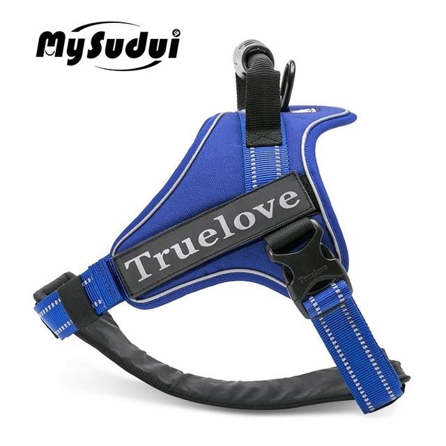 MySudui Truelove Large Dog Harness Vest Reflective Chihuahua Large No Pull Tactical Small Pet Dog Vest Harness Pet Harness Vest