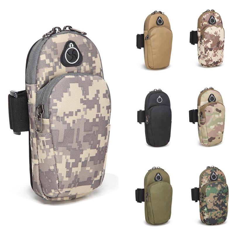 Running Bag 6 Inch Sport Running Arm Bag Fitness Accessories Arm Band Phone Holder Pouch Belt Jogging Waist Bag