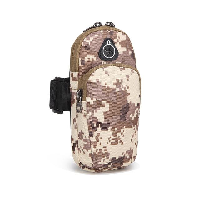 Running Bag 6 Inch Sport Running Arm Bag Fitness Accessories Arm Band Phone Holder Pouch Belt Jogging Waist Bag