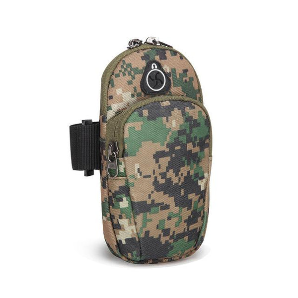 Running Bag 6 Inch Sport Running Arm Bag Fitness Accessories Arm Band Phone Holder Pouch Belt Jogging Waist Bag