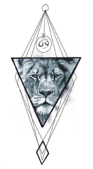 Waterproof Temporary Fake Tattoo Stickers Cool Grey Geometric Wolf Mountain Forest Design Body Art Make Up Tools