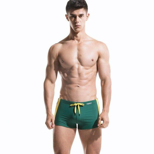 Dsesmiit Swimsuits Men Swimming Trunks Push Up Pad Swim Briefs Fashion Beach Short Waterproof Swimwear Maillot De Bain Homme