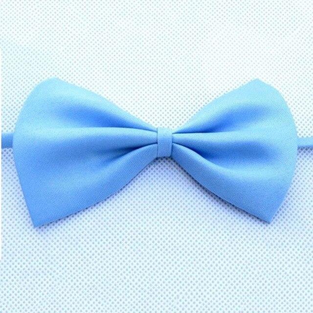 Hot Collars Cute Solid Color Adjustable Cat Bowtie Pet Dog Collar Bowknot Necktie Bow Dog collar accessories Pet Supply