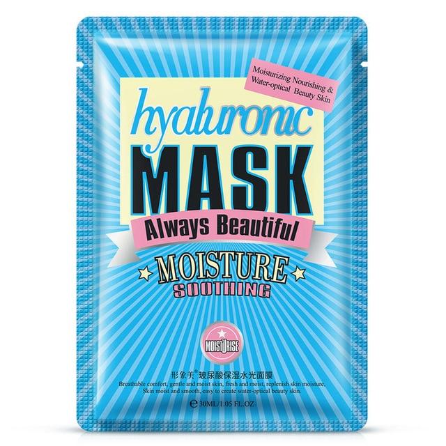 Hyaluronic acid Face Skin Care moisturizing Oil-control Blackhead Remover Face Masks Korea Cosmetics Plant Face Sheet Mask