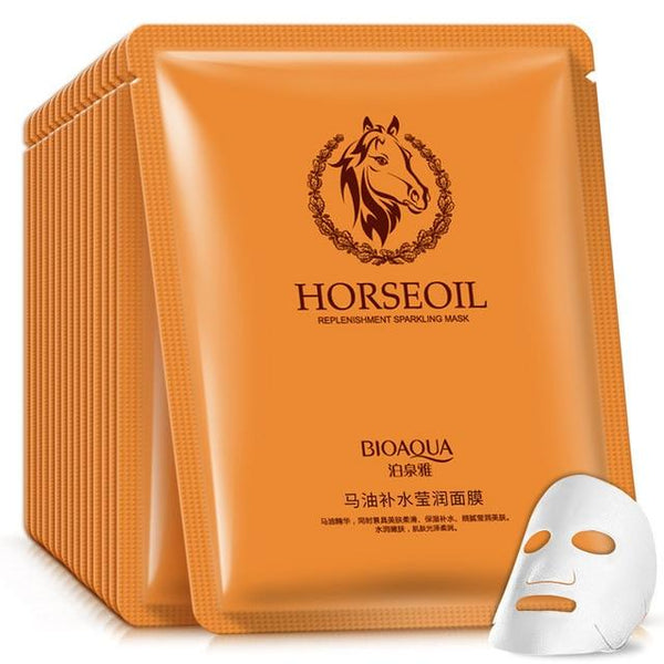 Hyaluronic acid Face Skin Care moisturizing Oil-control Blackhead Remover Face Masks Korea Cosmetics Plant Face Sheet Mask