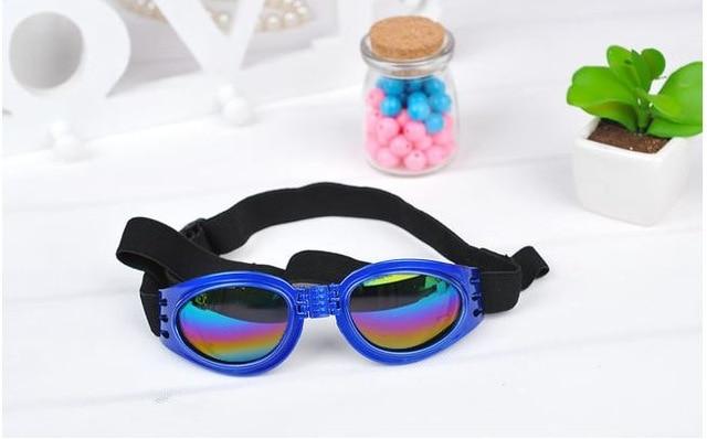 Pet Glasses Foldable Pet Dog Glasses Medium Large Dog Pet Eyewear Waterproof Dog Protection Goggles UV Sunglasses