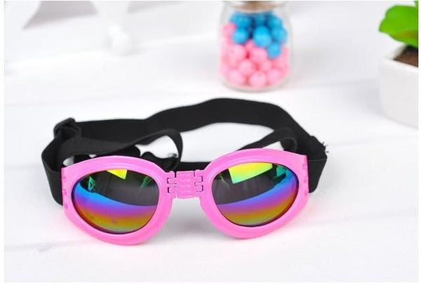 Pet Glasses Foldable Pet Dog Glasses Medium Large Dog Pet Eyewear Waterproof Dog Protection Goggles UV Sunglasses