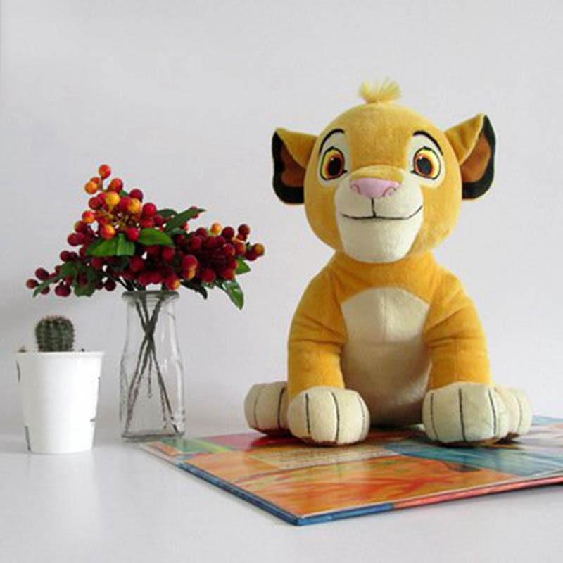 New Good Quality Cute 1pcs Sitting High 26cm Simba The Lion King Plush Toys Simba Soft Stuffed Animals doll For Children Gifts