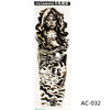 16 Designs Full Arm Temporary Tattoo Sleeve Waterproof Tattoos For Cool Men Women Tattoos Stickers On The Body Art #272596