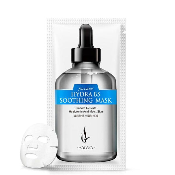 Hyaluronic acid Alginate Face Mask whitening facial fabric masks for face Moisturizing sleep korean FACE MASKS lanbena skin care