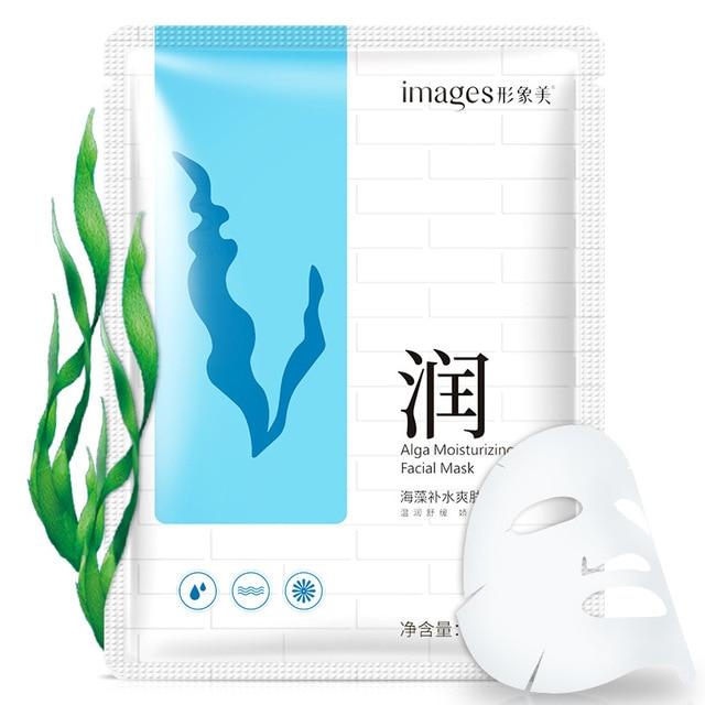 Hyaluronic acid Alginate Face Mask whitening facial fabric masks for face Moisturizing sleep korean FACE MASKS lanbena skin care