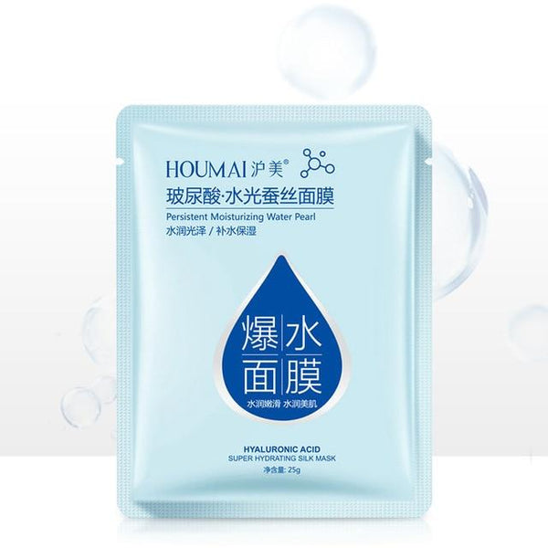 Hyaluronic acid Alginate Face Mask whitening facial fabric masks for face Moisturizing sleep korean FACE MASKS lanbena skin care