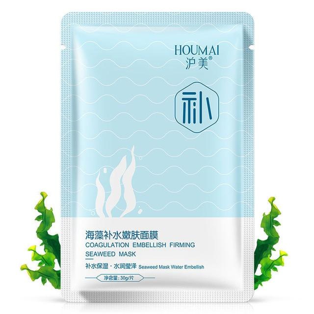 Hyaluronic acid Alginate Face Mask whitening facial fabric masks for face Moisturizing sleep korean FACE MASKS lanbena skin care