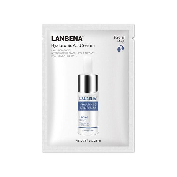Hyaluronic acid Alginate Face Mask whitening facial fabric masks for face Moisturizing sleep korean FACE MASKS lanbena skin care