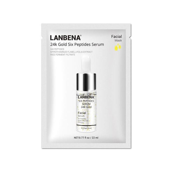 Hyaluronic acid Alginate Face Mask whitening facial fabric masks for face Moisturizing sleep korean FACE MASKS lanbena skin care