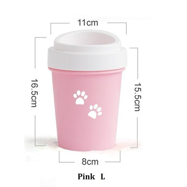 Dog Paw Cleaner Cat Pet Foot Washer Cup Soft Brush Dog Foot Cleaner Dog Paw Cleaning Pet Dirty Feet Washer Pet Cleaner supplies