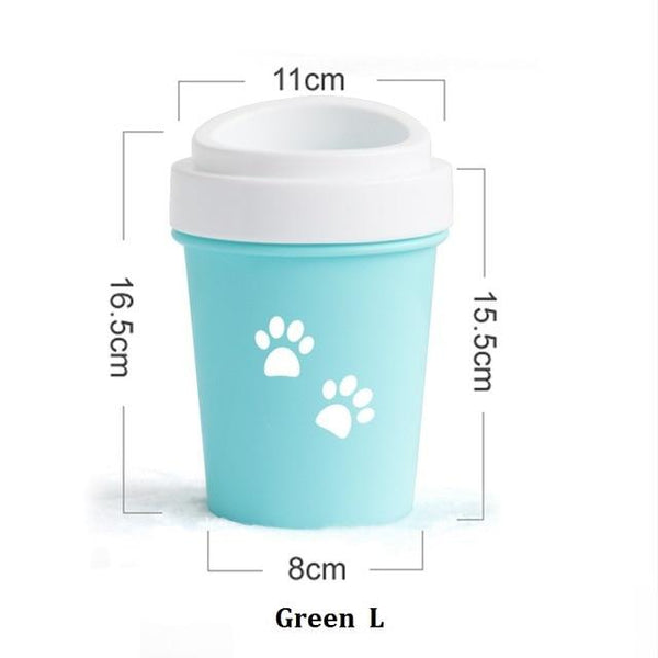 Dog Paw Cleaner Cat Pet Foot Washer Cup Soft Brush Dog Foot Cleaner Dog Paw Cleaning Pet Dirty Feet Washer Pet Cleaner supplies