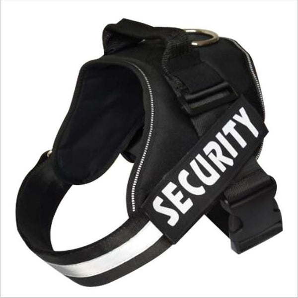 Idepet Dog Harness Vest with Handle No-Pull Pet Vest Harness Safety Seat Belt Trip Reflective Breathable Dog Harness for Dogs 35