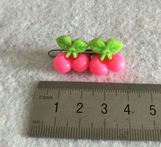 New Pet Dog Cat Hairpin Pet Hair Clips Grooming Accessories hair clip Cute little Cherry hairpin