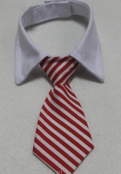 Dog Grooming Cat Colorful Striped Bow Tie Animal Striped Bowtie Collar Pet Adjustable Neck Tie White Dog Necktie Party Wedding