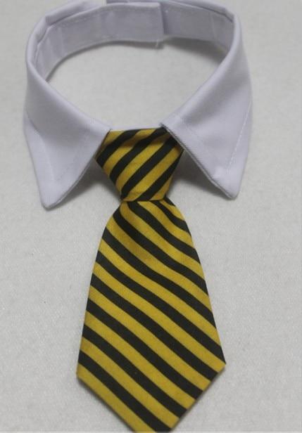 Dog Grooming Cat Colorful Striped Bow Tie Animal Striped Bowtie Collar Pet Adjustable Neck Tie White Dog Necktie Party Wedding