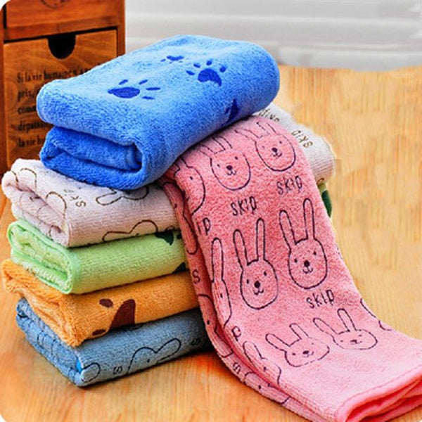 Transer Dog Towel Accessory Honden Random Round Badjas Serviette Microfiber Handdoeken Hond Drop Shipping D7M30 P40