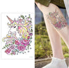 Big Flower arm tattoo Temporary Tattoo Sticker Sparrow/Magpie Fake Tatoo Sleeve Flash Tatto Waterproof Body Art Women sexy girls