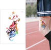 Big Flower arm tattoo Temporary Tattoo Sticker Sparrow/Magpie Fake Tatoo Sleeve Flash Tatto Waterproof Body Art Women sexy girls