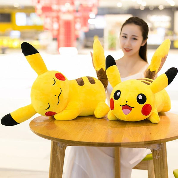 20-50cm Kawaii Pikachu Plush Toys Cute Soft Toy Cartoon Pikachu Stuffed Animal Plush Doll Nap Pillow Baby Kids Toy Children Gift