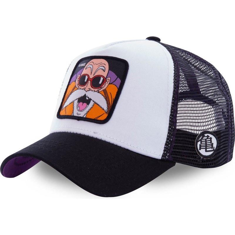 New Dragon Ball Z Mesh Hat KAME Baseball Cap High Quality Black & White Curved Brim Snapback Cap Gorras Casquette Dropshipping