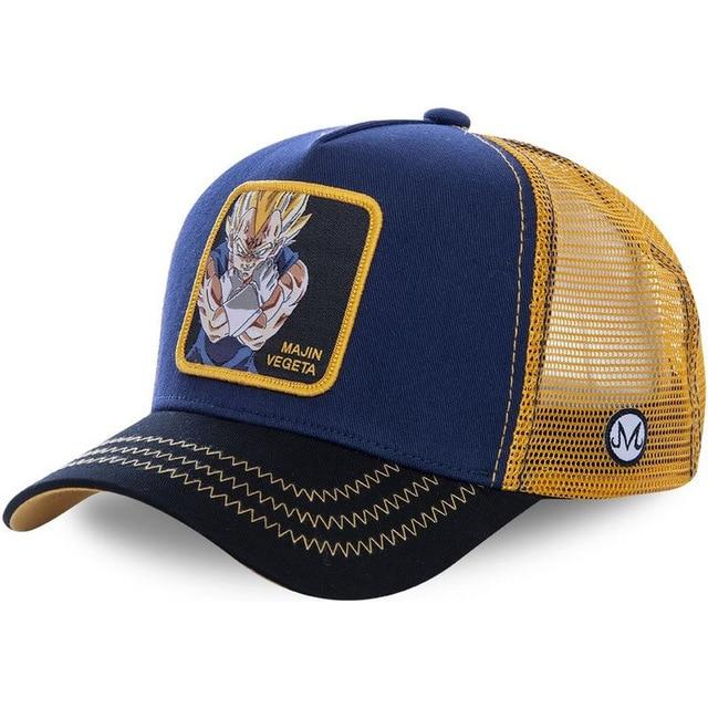 New Dragon Ball Z Mesh Hat KAME Baseball Cap High Quality Black & White Curved Brim Snapback Cap Gorras Casquette Dropshipping
