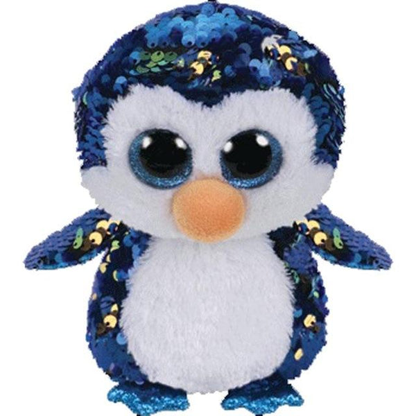 Ty Beanie Boos Plush Animal Doll Sequin Soft Stuffed Cat Owl Fox Rabbit Unicorn Flamingo Sheep Dragon Dog Penguin Toys 6" 15cm