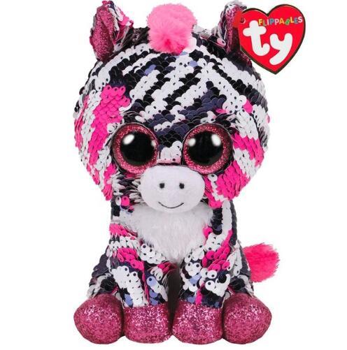 Ty Beanie Boos Plush Animal Doll Sequin Soft Stuffed Cat Owl Fox Rabbit Unicorn Flamingo Sheep Dragon Dog Penguin Toys 6" 15cm