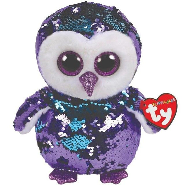 Ty Beanie Boos Flippables Animal Plush Toys Doll Malibu The Cat Moonlight The Owl Jewel the Fox Best Christmas 15cm