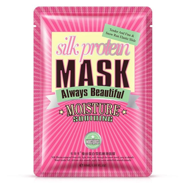 IMAGES Beauty tender skin moisturizing Hyaluronic acid Face mask Oil-control Anti-Aging Whitening facial mask  sheet mask