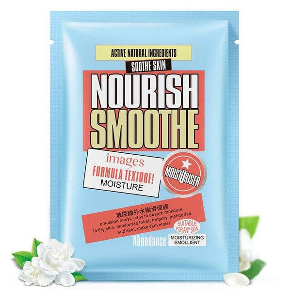IMAGES Beauty tender skin moisturizing Hyaluronic acid Face mask Oil-control Anti-Aging Whitening facial mask  sheet mask