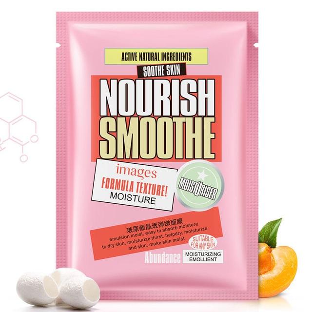 IMAGES Beauty tender skin moisturizing Hyaluronic acid Face mask Oil-control Anti-Aging Whitening facial mask  sheet mask