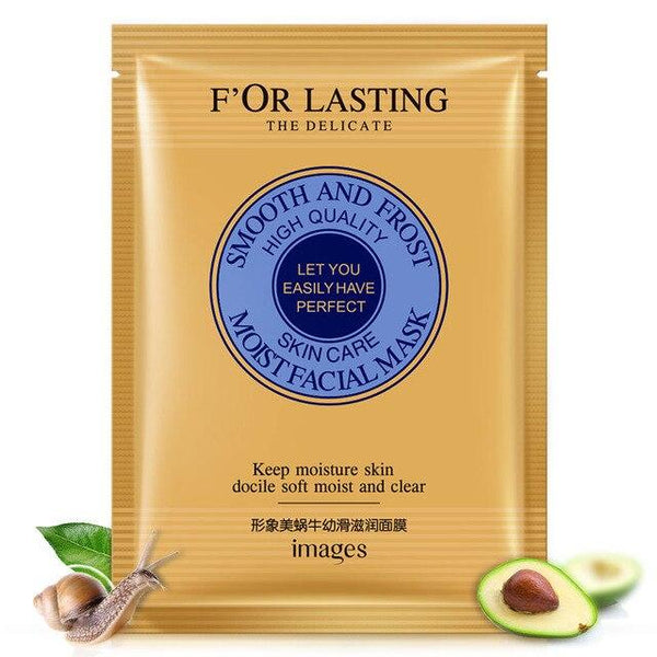 IMAGES Beauty tender skin moisturizing Hyaluronic acid Face mask Oil-control Anti-Aging Whitening facial mask  sheet mask