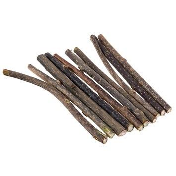 15/20pcs Cat Cleaning Teeth Natural Catnip Pet Cat Molar Toothpaste Stick Matatabi Actinidia Fruit Silvervine Cat Snacks Sticks