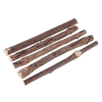 15/20pcs Cat Cleaning Teeth Natural Catnip Pet Cat Molar Toothpaste Stick Matatabi Actinidia Fruit Silvervine Cat Snacks Sticks