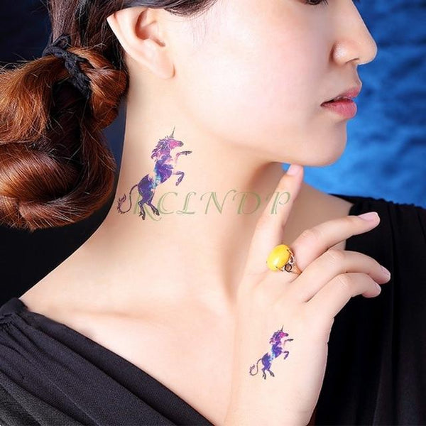 Waterproof Temporary Tattoo cute squirrel fox dog snake animal tatto stickers flash tatoo fake tattoos for girl women lady 4