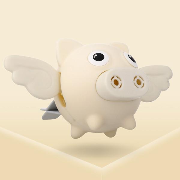 Car Smell Aroma Diffuser Shaking Wings Angel Piggy Vent Clip Car Air Freshener Scent Auto Decor Toys In Car Accessories Interior
